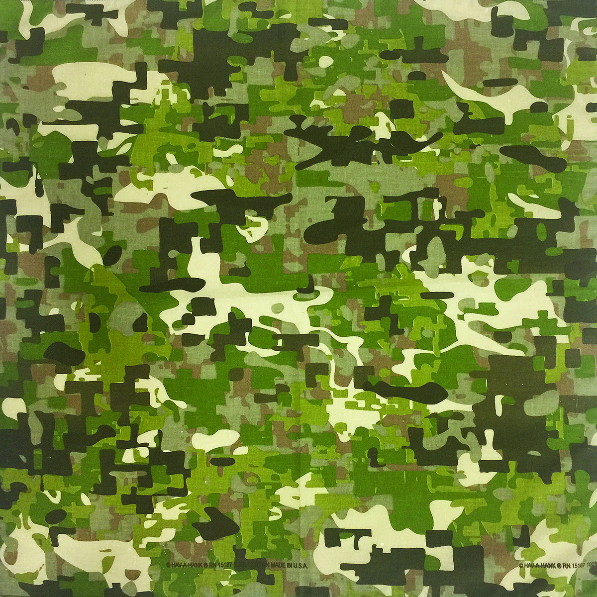 various shades of green camouflage pattern
