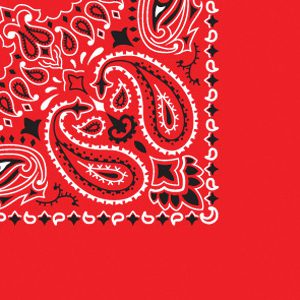 B22PAI-100001-Red Paisley Imported 100% Cotton