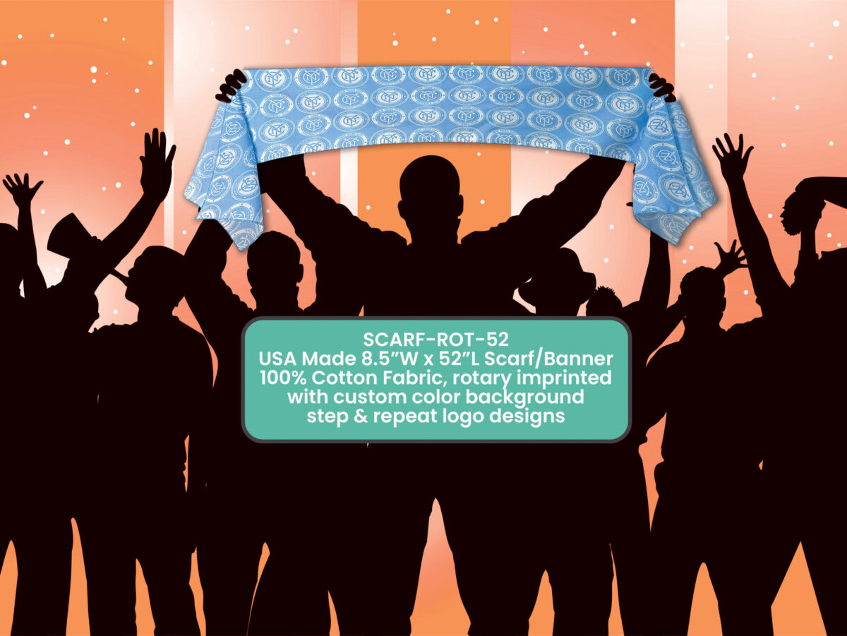 mock up showing scarf rotary printed scarf NYCFC scarf-danna 1 what's new for 2022