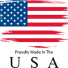flag image with Made In The USA TABLE DANNA