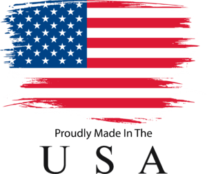 flag image with Made In The USA duplex printed bandannas